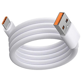 66W Type C Fast Charger Cord, Fast Charging Data Cable Intelligent IC Chip Flash Charge 6A Data Line for Smartphone for Mate 40Pro Home