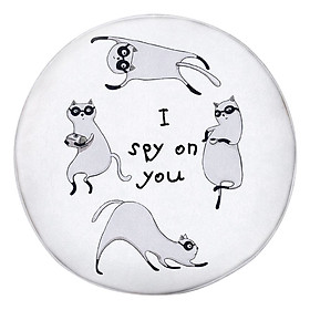 Gối Ôm Tròn Chồn Hôi I Spy On You - GOAA060