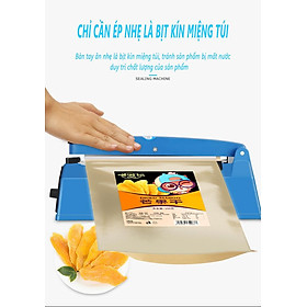 Mua Máy hàn miệng túi nilon túi zip dập tayđể bảo quản thực phẩm  bọc sản phẩm bán hàng  cắt màng co