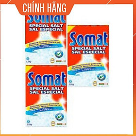 muối rửa chén bát ly Somat 3,6kg dùng cho máy rửa bát