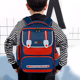 Balo học sinh cao cấp TNBags Smart Red TN.B 3110, Balo đẹp dành cho bé trai năng động, cá tính, chống gù