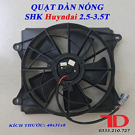 Mua Quạt dàn nóng SHK Huyndai 2.5-3.5 tấn hàng hãng