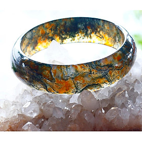 Vòng tay đá băng ngọc thủy tảo mệnh hỏa, mộc - Ngọc Quý Gemstones