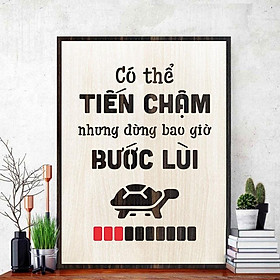 Mua 50 mẫu tranh động lực trang trí decor treo tường kích thước 20x27cm