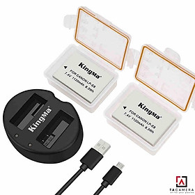 Mua Pin - Sạc Đôi KingMa Cổng USB Cho Canon LP-E8