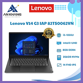 Mua Laptop Lenovo V14 G3 IAP 82TS0062VN (Intel Core i5-1235U | 8GB | 256GB | Iris Xe Graphics Functions as UHD Graphics | 14 inch FHD | Non OS | Đen) - Hàng Chính Hãng - Bảo Hành 12 Tháng