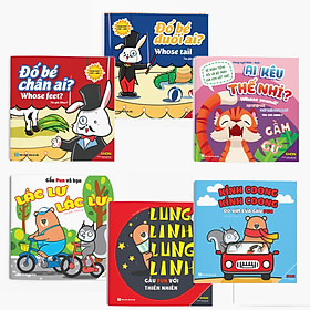 Combo (Bộ 6 cuốn): Ehon Nhận biết - Âm thanh