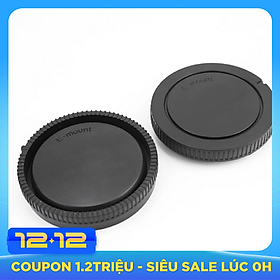 Combo Cáp đậy body ngàm E-Mount và đuôi ống kính cho máy ảnh Sony Nex