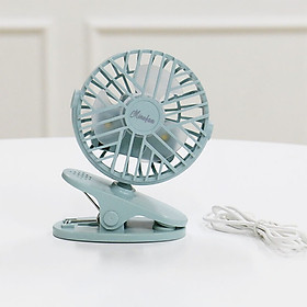 Mua Quạt tích điện kèm đèn kẹp bàn thông minh - QTDK