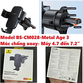 Kệ đỡ điện thoại trên ô tô Baseus Gravity Car Mount Metal Age II - Hàng chính hãng