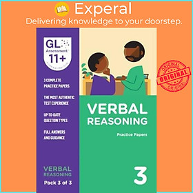 Sách - 11+ Practice Papers Verbal Reasoning Pack 3 (Multiple Choice) by GL Assessment (UK edition, paperback)