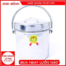 Mua Cà mên 2 tầng inox đáy cao giữ nhiệt
