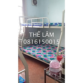 Mua Giường tầng hộp vuông cao cấp cho người lớn nằm an toàn sắt cao cấp cứng cáp bảo hành 3 năm giao các quận tphcm