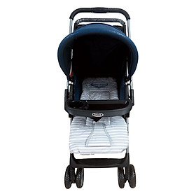 Xe Đẩy Trẻ Em Hai Chiều Gluck Baby C8M - Xanh Navy