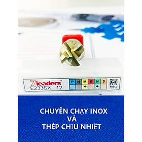 Dao Phay Ngón 7Leaders-E233SX " Dòng Dao Phay Chạy INOX Và Thép Chịu Nhiệt - Với Lớp Phủ AlTiN+ZrN "
