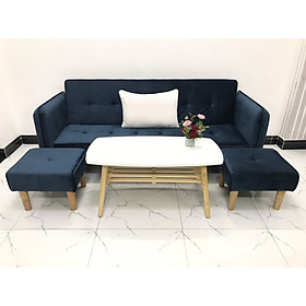 Mua Bộ ghế sofa giường sofa bed tay vịn phòng khách sopha sivali03 salon