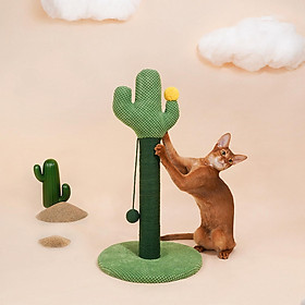 Cactus Climbing Tree Natural Cactus Cat Scratching Post for Grinding Claw