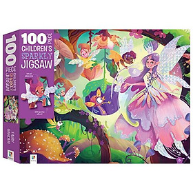 Fairy Garden: 100 Piece Sparkly Jigsaw Puzzle