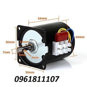 mô tơ giảm tốc 220v 68KTYZ 28W