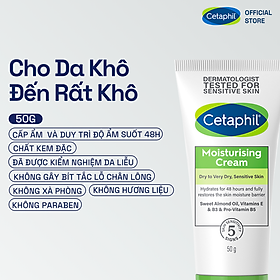 Kem dưỡng ẩm Cetaphil Moisturizing Cream 50g