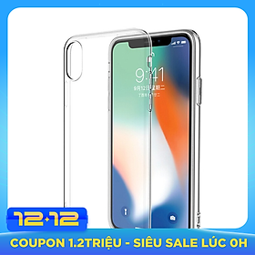 Ốp Lưng Dẻo TPU Trong Suốt Dành Cho Iphone X / XS/ XS Max / XR / 7 8 Plus. Hàng Chính Hãng Helios
