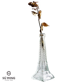 Mua Lọ hoa thuỷ tinh 1 bông hình tháp Eiffel  2 kích thước dễ dàng lựa chọn