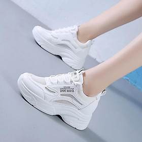 GIÀY THỂ THAO NỮ ĐỘN ĐẾ 7 PHÂN SPORT&CO GIÚP TĂNG CHIỀU CAO PHÙ HỢP ĐI CHƠI, DU LỊCH G73