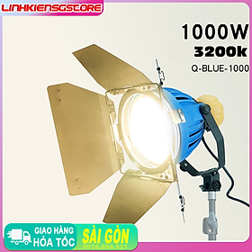 Mua Đèn halogen ánh sáng Vàng Nắng 1000W Q-BLUE 3200K hỗ trợ chụp ảnh quay phim