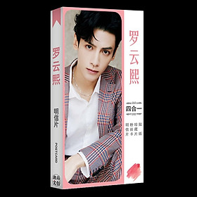 (BÌA NGẪU NHIÊN) Hộp ảnh POSTCARD mẫu mới LA VÂN HI thần tượng diễn viên