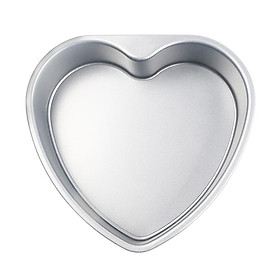 Heart Shaped Removable Bottom Cake Pan Tin for Wedding Birthday 6inch