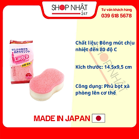 Mua Mút tắm dành cho phụ nữ nội địa Nhật Bản