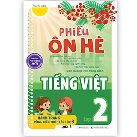 Phiếu ôn hè Tiếng Việt lớp 2