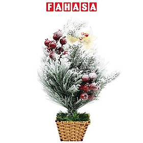 Mua Cây Thông Mini Cước Đầu Loa Phủ Tuyết - Trang Trí Noel 45 cm - Chaang Chiia LP-19HN-45cm
