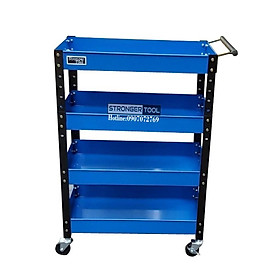 Mua XE ĐẨY DỤNG CỤ 4 NGĂN XE ĐẨY DỤNG CỤ SỬA CHỮA XE MÁY XE ĐỰNG ĐỒ NGHỀ SỬA CHỮA XE MÁY XE DÙNG CHO GAGARE Ô TÔ