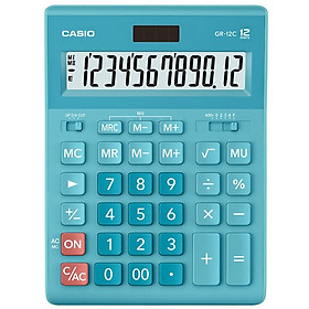 Nơi bán Máy Tính Casio GR-12C-LB - Xanh Ngọc - Giá Từ -1đ