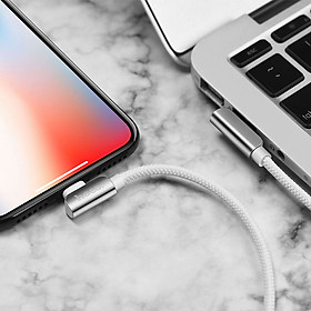 Mua Cáp sạc Hoco U42 lightning USB 1 2m Hàng chính hãng (màu trắng )