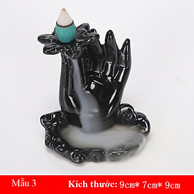 Thác Khói Trầm Hương Khói Ngược ,Tháp xông đốt trầm khói ngược