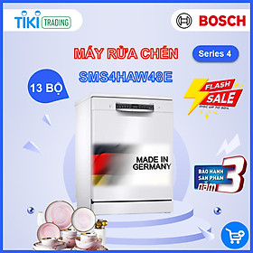 Mua Máy Rửa Chén Độc Lập Bosch HMH.SMS4HAW48E (Series 4) - 13 Bộ - 6 Chương Trình Rửa - Hàng Chính Hãng