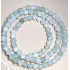 vòng tay đá ngọc cẩm thạch quấn 3 vòng 5.7mm