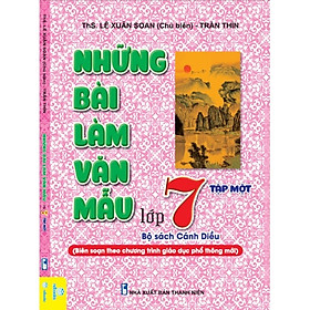 Sách - Những Bài Làm Văn Mẫu Lớp 7 - Biên soạn theo chương trình GDPT mới - Cánh Diều - ndbooks