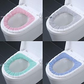 Mua MẪU MỚI Miếng Lót Bồn Cầu Nỉ Lông Chống Lạnh 88205 Gia Dụng Gia Đình