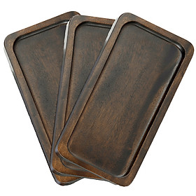 Mua KHAY GỖ (BỘ 3 KHAY GỖ 30.5 x 12.7cm – MÀU WALNUT SANG TRỌNG)