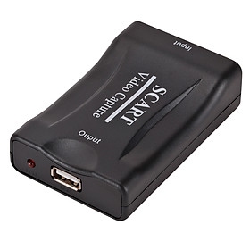 Thẻ Ghi Scart Capture1080p USB 2.0 Home Office DVD Grabber Plug And Play