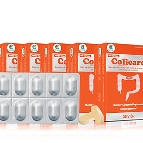 Viên Đại Tràng Colicare - Hỗ Trợ Giảm Viêm Loét Đại Tràng