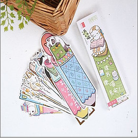 3 Bookmark Đánh Dấu Sách Mèo Đáng Yêu (Mẫu Ngẫu Nhiên)