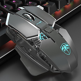 Mua Chuột cơ gaming led RGB 6400DPI - J600 mechanical Gaming mouse