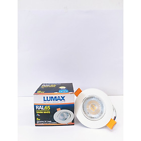 Mua ĐÈN ÂM TRẦN LUMAX ( TTTM  BẢO TÀNG  TOÀ NHÀ VĂN PHÒNG ...) - RAL65/W/6W - TUỔI THỌ 30.000 GIỜ - XX THÁI LAN