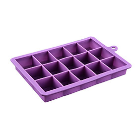 Cubed Ice Maker Ice Cube Square Tray Mold Whiskey Cube Cocktails Silicone