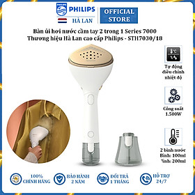 Mua Bàn ủi hơi nước cầm tay 2 trong 1 Philips STH7030/18  công suất 1500W - Hàng Chính Hãng