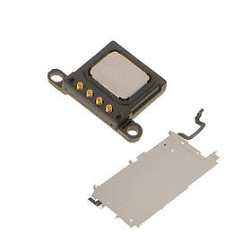 DIY LCD Screen Plate Part w/ Flex Heat Cable Shield + Internal Earpiece Speaker Ear Piece Module Repair Part for iPhone 6 4.7 Inch